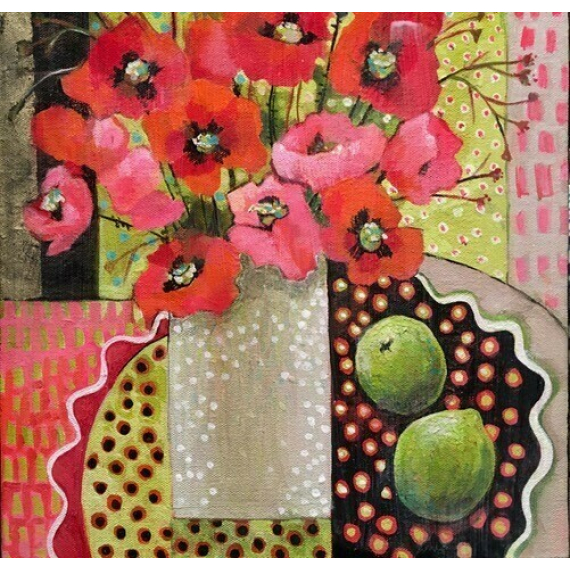 Jennifer McIntyre - Poppies and Limes